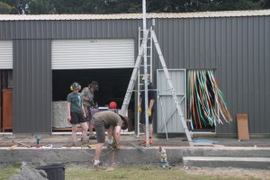 The team arrived regularly and helped get us over the bigger lumps.