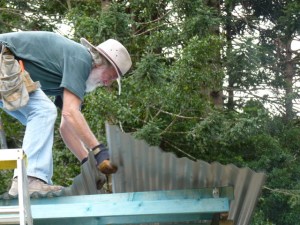 Don't like being on a roof much, particularly close to the edge.